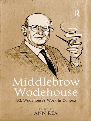 cover image of Middlebrow Wodehouse